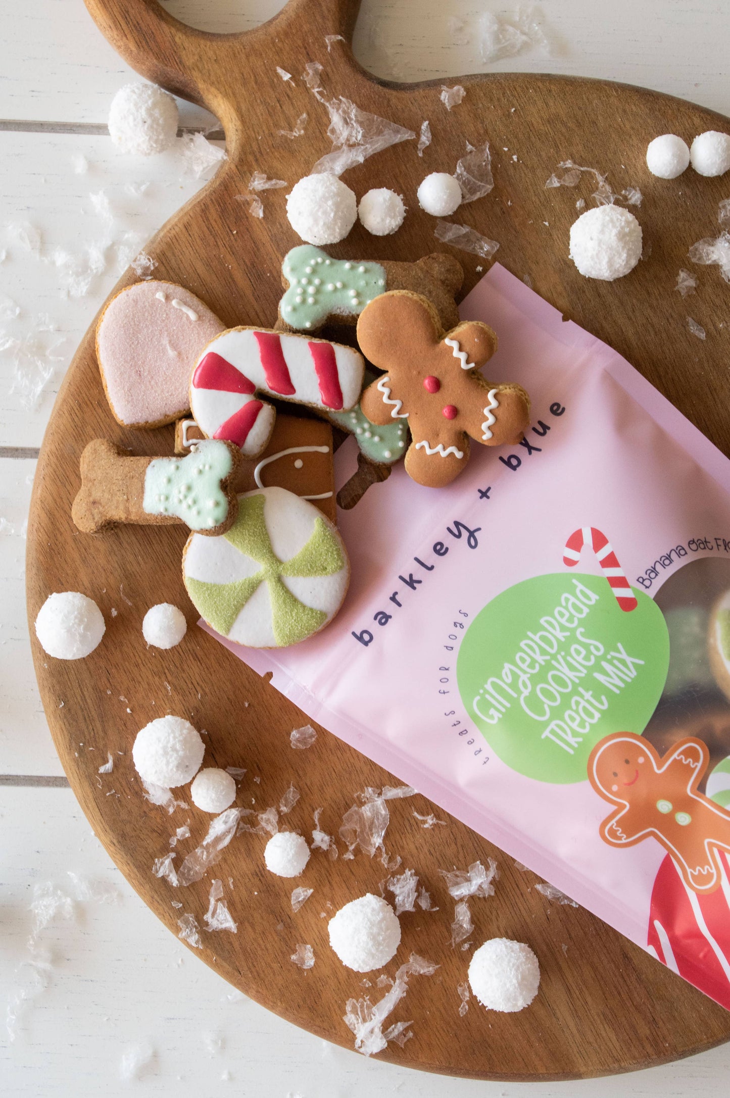 Gingerbread Cookies Dog Treat Mix