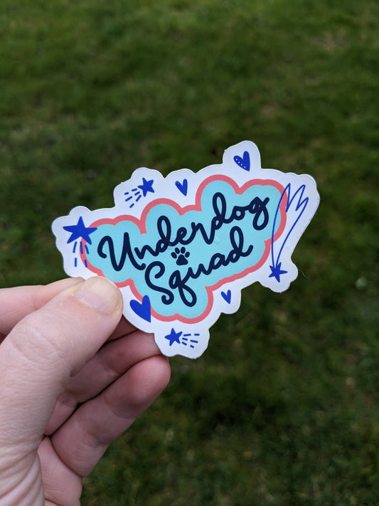 Underdog Squad Sticker