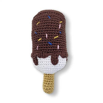 Juguete de crochet: paleta de chocolate