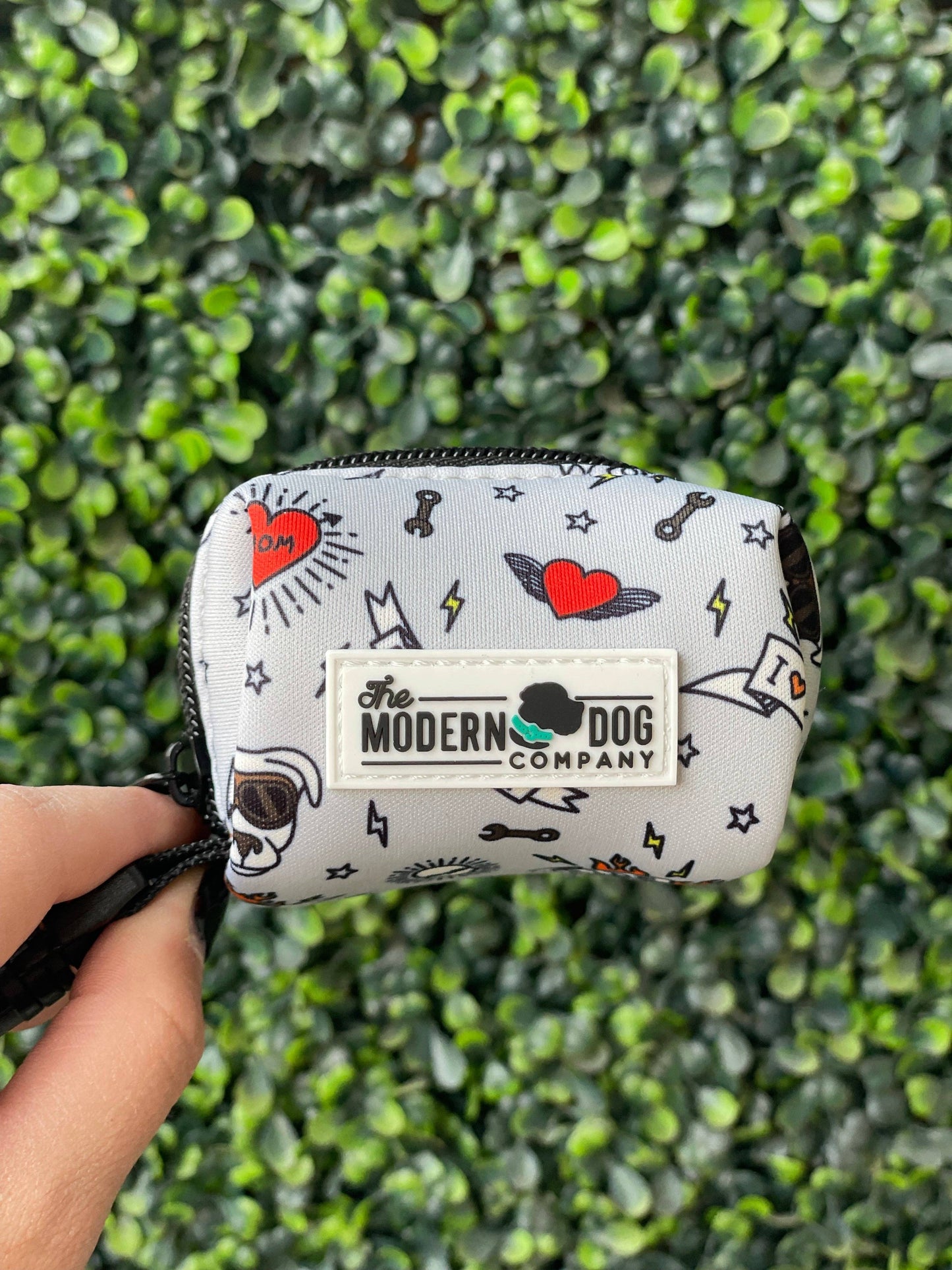 Bad to the Bone Poop Bag Holder