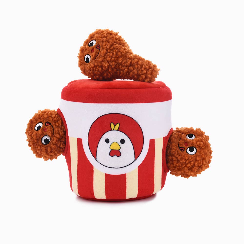 Fiesta de comida para mascotas HugSmart: pollo frito