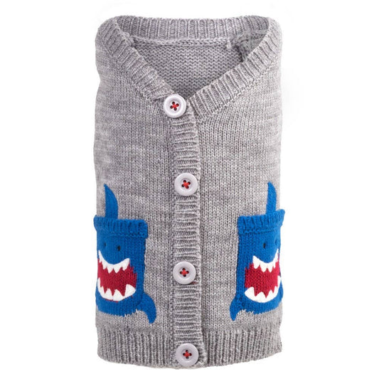 Shark Dog Cardigan