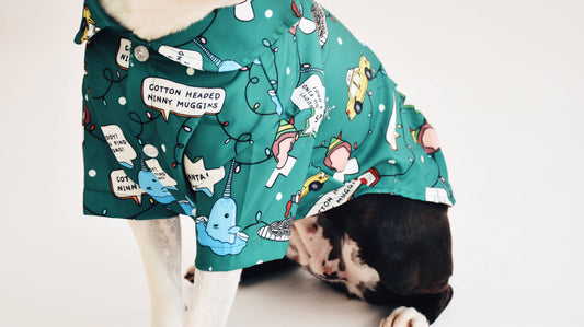 Christmas Elf Dog Shirt