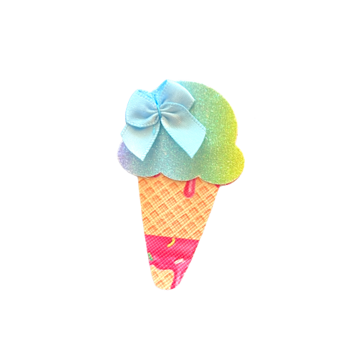 Yummy Ice Cream Drip Cone Hair Clips