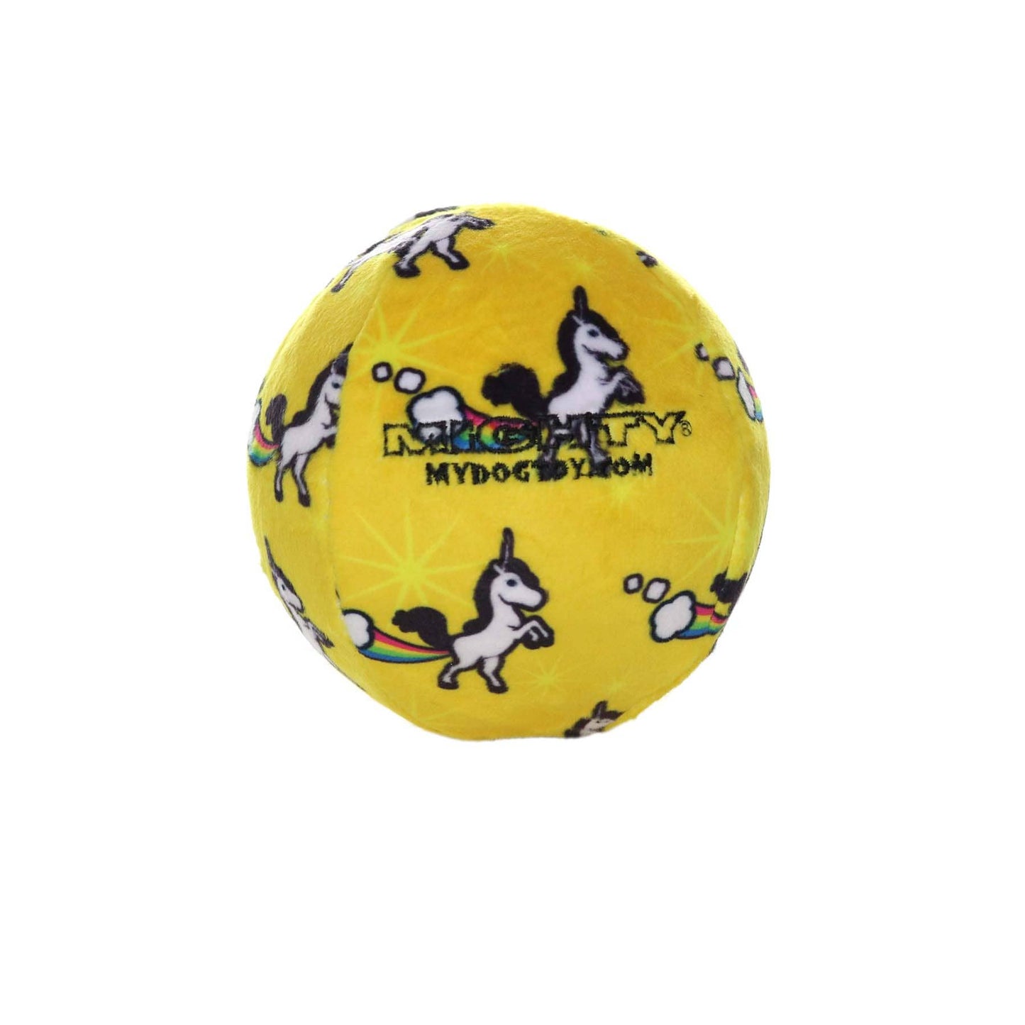Mighty Ball - Medium Unicorn, Squeaky Dog Toy