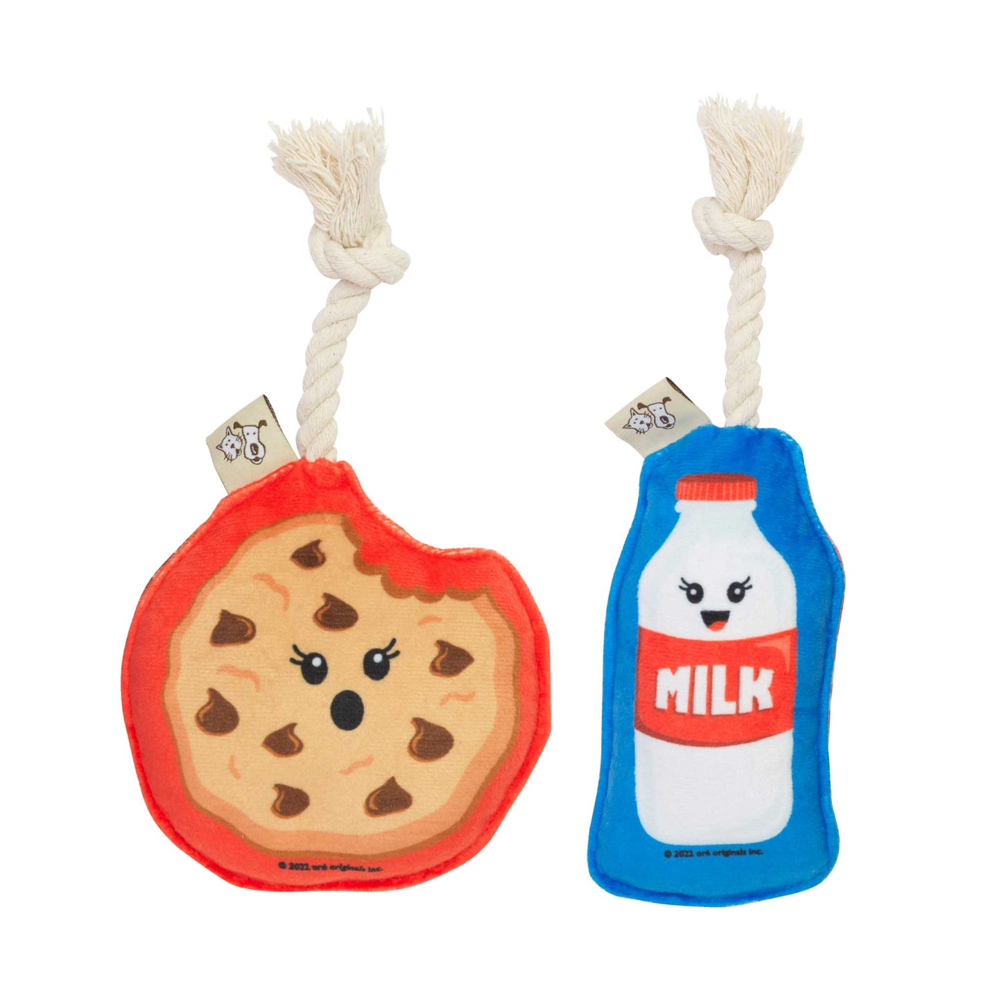 Mini Dog Toy Set - Cookie & Milk