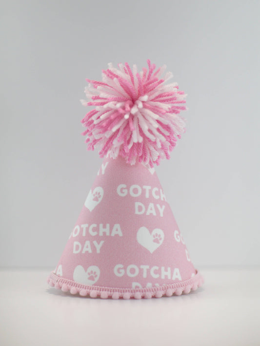 Gotcha Day Pink Party Hat