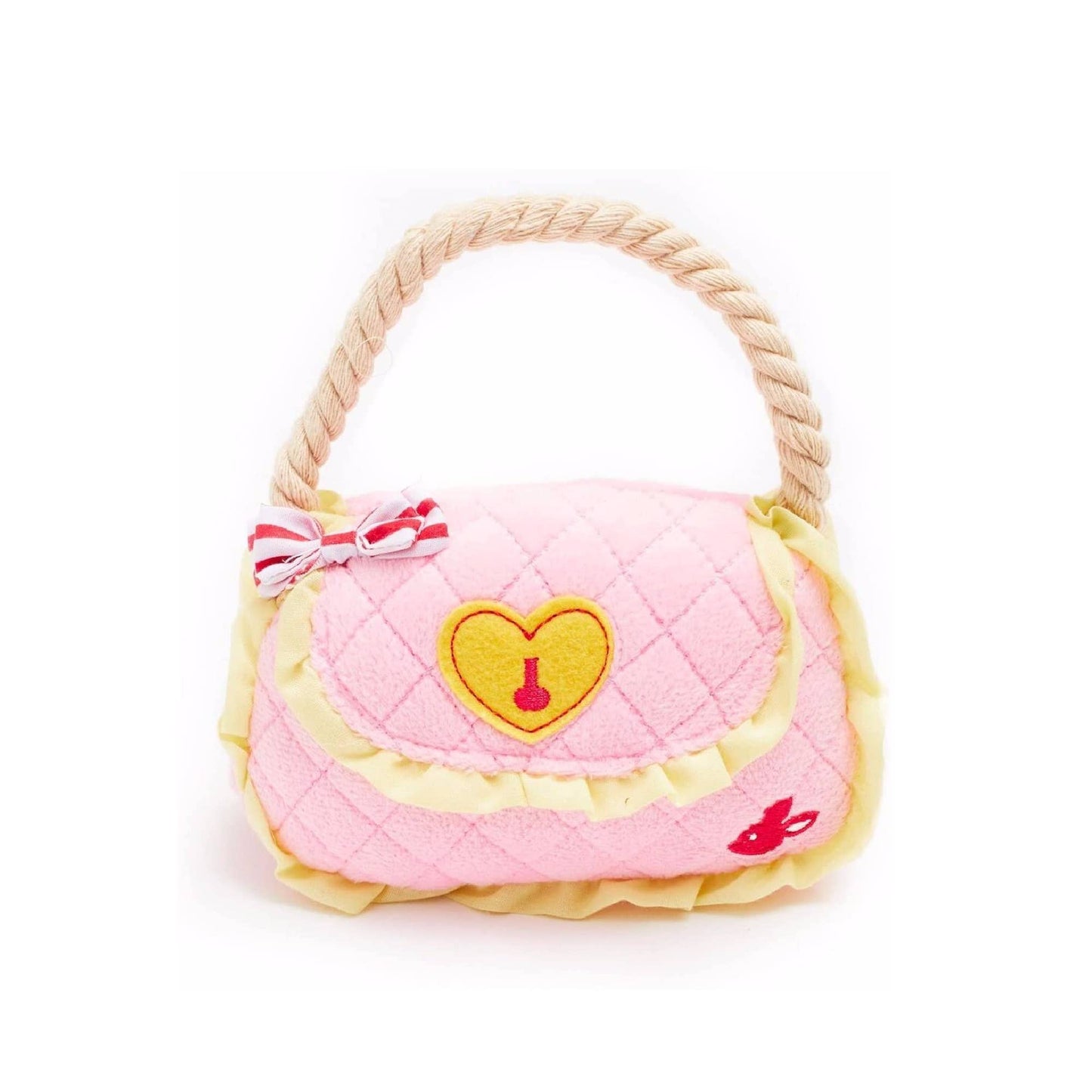 Chi-wear Pink Handbag Plush Dog Toy