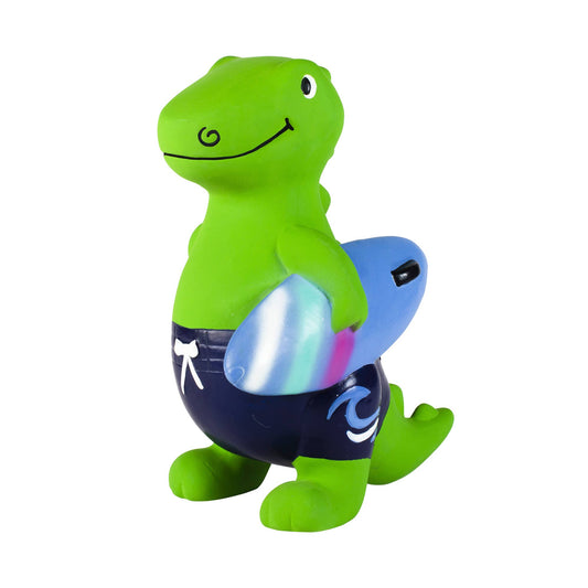 GOOD VIBES HIGH TIDES REX LATEX POOL DOG TOY