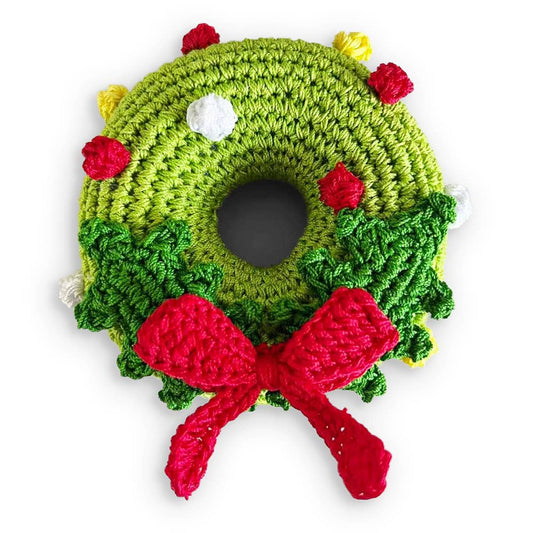 Crochet Toy - Christmas Wreath