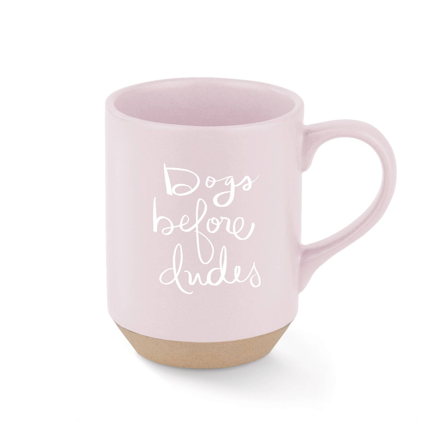 Stoneware Mug - Dogs Before Dudes