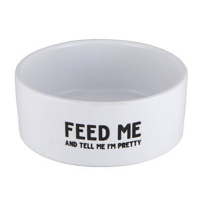 Ceramic Bowl - Feed Me