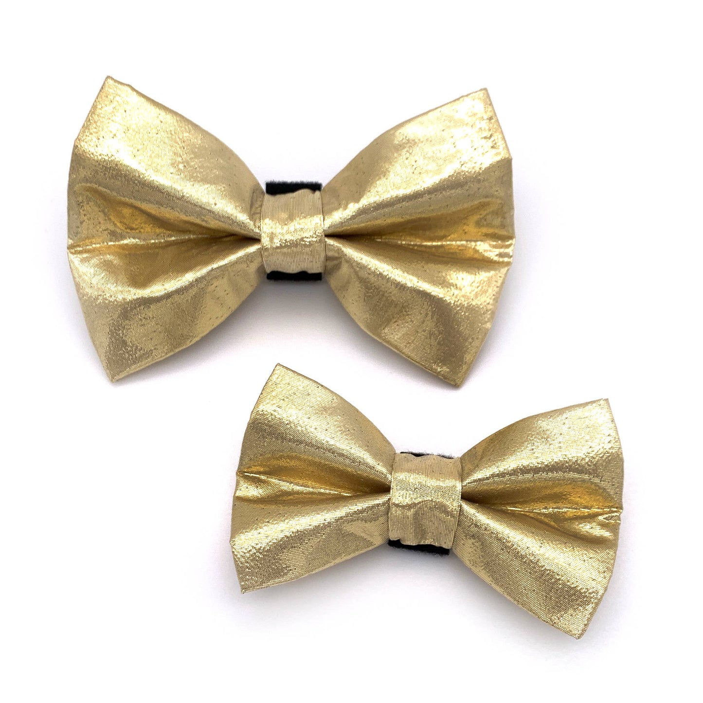 Gold Dog Bow Tie