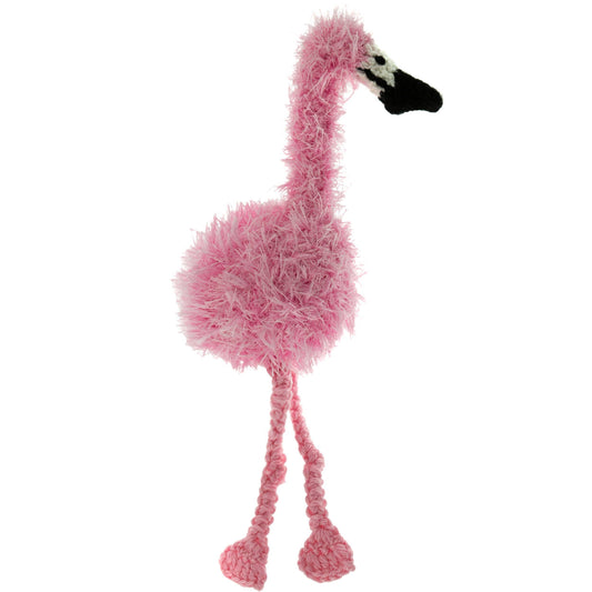 Oomaloo Pet Toy - Flamingo Medium