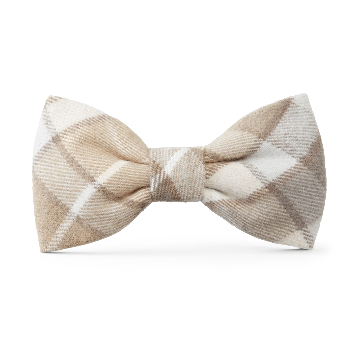 Andover Plaid Flannel Dog Bow Tie