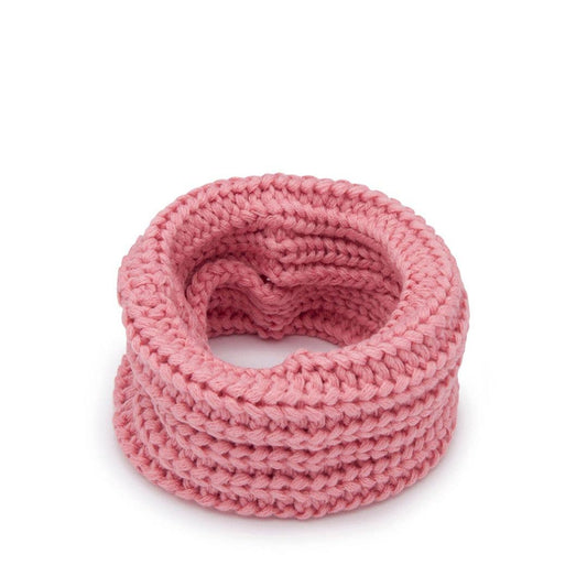 Pink Infinity Dog Scarf