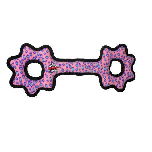 Tuffy Ultimate Tug-O-Gear - Pink Leopard