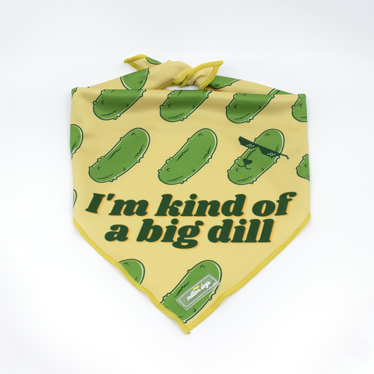 Cooling Dog Bandana - Big Dill