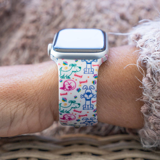 Rainbow Pooch Watchband