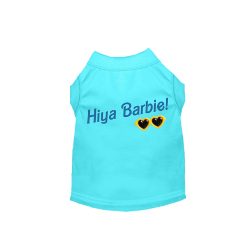 Hola Barbie, camiseta para perro